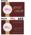 Gold Coin Packing Card