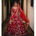 Ladies Embroidered Bridal Lehenga Choli