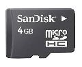 4 GB Sandisk Memory Card