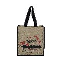 PP Laminated Jute Bag With Handle