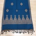 Silk Wool Printed Mix Colour ladies used winter stole
