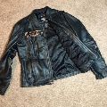 Plain Full Sleeves Mix Colour mens used leather jacket