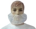 Non Woven NR Hygiene White Disposable Beard Mask