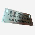 Stainless Steel Signage Board