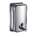 Metal Stainless Steel Rectangular Square Gey Silver New Manual steel soap dispensers