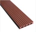 Brown Plastic wpc decking wooden plank