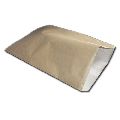 Brown Plain Minaxi paper laminated hdpe bag