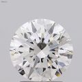 3.01 Round Brilliant G VVS2 Ideal Cut TYPE 2A Synthetic Lab Diamond