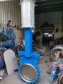 Carbon Steel VALVETRON 20-25kg Sky Blue BLUE pneumatic knife gate valves
