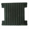 Black Bharat grooved rubber sole plate