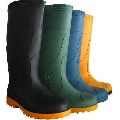 Multicolor industrial safety gumboots