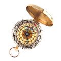 Copper dial compass