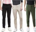 Cotton Available in many different colors Mens Casual Trousers