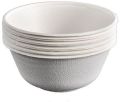 Round Square White 8 inch paper bowls