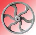 C. P. foundry cast iron pulley