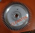 Metal Round Grey Silver Cleantek blower impeller fan