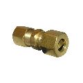Golden Coated brass compression fittings