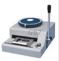 GBT NA pvc card embossing machine