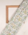 Floral Rapid Hand Block Viscose Georgette Fabric
