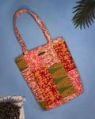 Wax Batik Patch Work Tote Bag