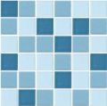 48x48mm Plain Turquoise Blue Series Swimming Pool Tiles