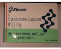 Cyclophil ME 25mg Capsules