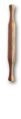 Tamanna handicrafts Brown Plain Polished Tamanna Handicrafts 14 inch wooden rolling pin