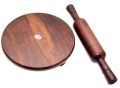Wooden Rolling Pin and Board Set
