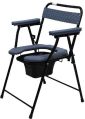Fidelis Healthcare Commode Chair for Senior Citizen with Arm and Backrest