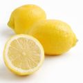 Organic fresh yellow lemon