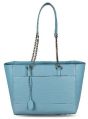 Tote Blue Leather bag