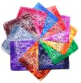 Square Multicolor Printed polyester bandana