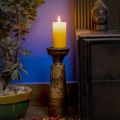 Wooden Natural Finish Candle Stand