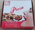 Pyramid Pizza Boxes, Generic Design, 7&amp;quot; X 7&amp;quot; X 1.5&amp;quot;, 150 Pcs/Pkt, Food Grade Coated, Oil Proof, Moisture Proof,