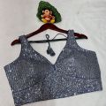 Imported Net Sequence Zara Sequin Blouse