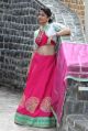 Rani Pink and White Banglory Silk Lehenga Choli