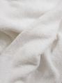 White Plain double side terry fabric