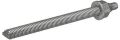 Mild steel threaded anchor rod