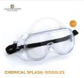 Transparent /Grey /Yellow jacob marin chemical splash goggles