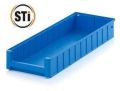 Rectangular Blue Sheetla Techno Industries plastic storage bin