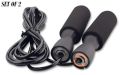 PVC Black Plain skipping rope