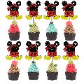 Minnie Mouse Mid Cupcake Topper