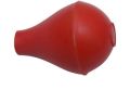 Rubber Oval Shape Red Pipette Bulb