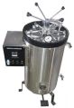 Stainless Steel Grey 220V 1kw Polished Single Phase Vertical Autoclave