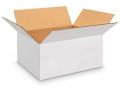 Kraft Paper Plain Panipat Packers white duplex corrugated box