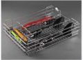 stainless steel storage solutions wire cutlery basket