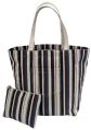 12 Oz Natural Canvas Tote Bag With Travel Zipper Pouch