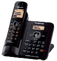 Panasonic Single Line 2.4GHz KX-TG3811SX Digital Cordless Telephone (Black)