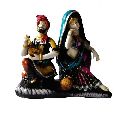 Fiber 200gm-7kg decorative rajasthani pair idol