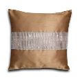 Light Brown Silk Cushion Covers